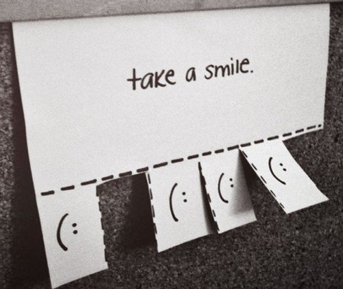 take a smile eveyday